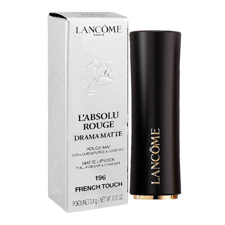 Lancome L'Absolu Rouge Drama Matte Lipstick, 3.4g, 196 French Touch - Image 2