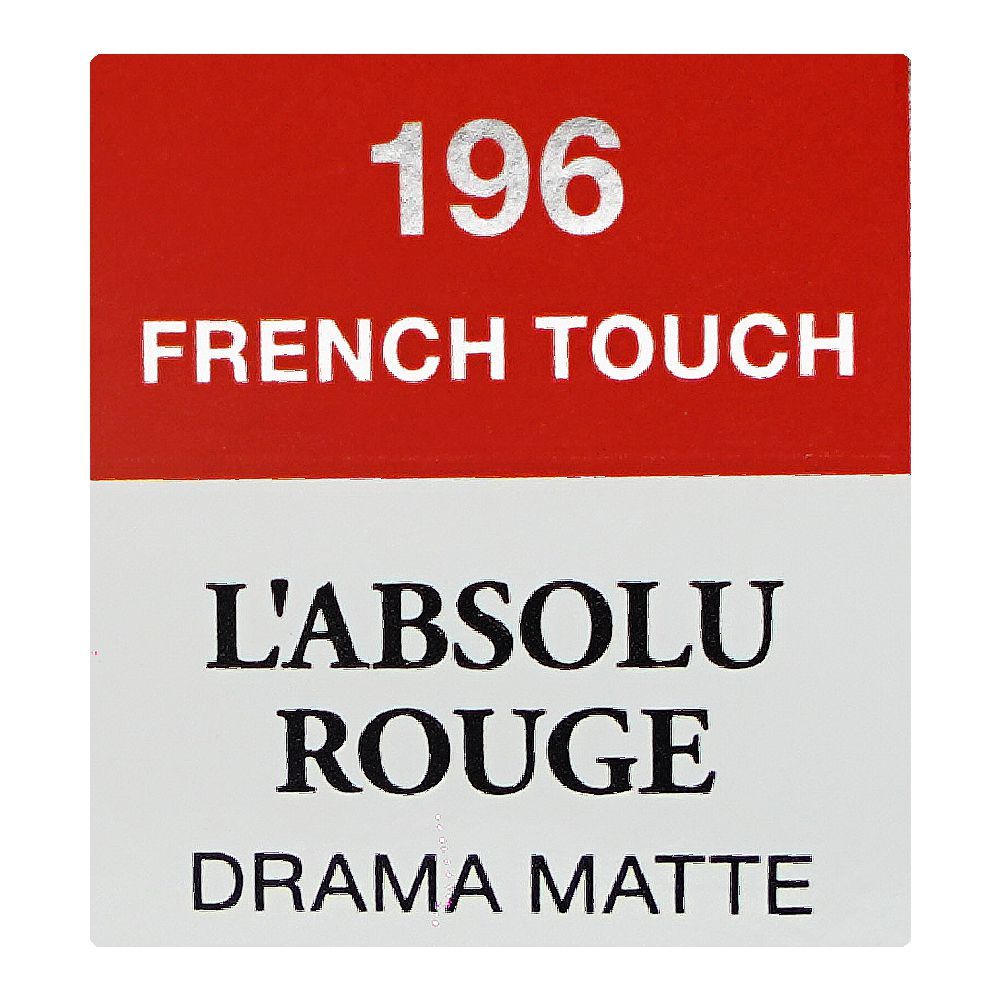 Lancome L'Absolu Rouge Drama Matte Lipstick, 3.4g, 196 French Touch - Image 6