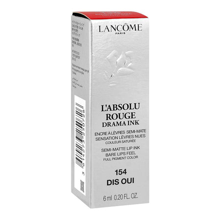 Lancome L'Absolu Rouge Drama Ink Semi-matte Liquid Lipstick, 6ml, 154 Dis Oui - Image 2