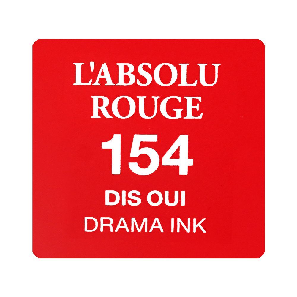 Lancome L'Absolu Rouge Drama Ink Semi-matte Liquid Lipstick, 6ml, 154 Dis Oui - Image 6