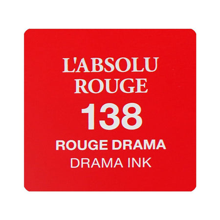 Lancome L'Absolu Rouge Drama Ink Semi-matte Liquid Lipstick, 6ml, 138 Rouge Drama - Image 6