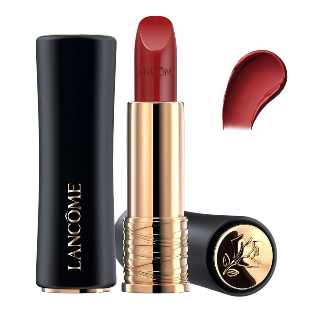 Lancome L'Absolu Rouge Hydrating Cream Lipstick, Smudge-Resistant, 3.4g, 143 Rouge Badaboum - Main Image