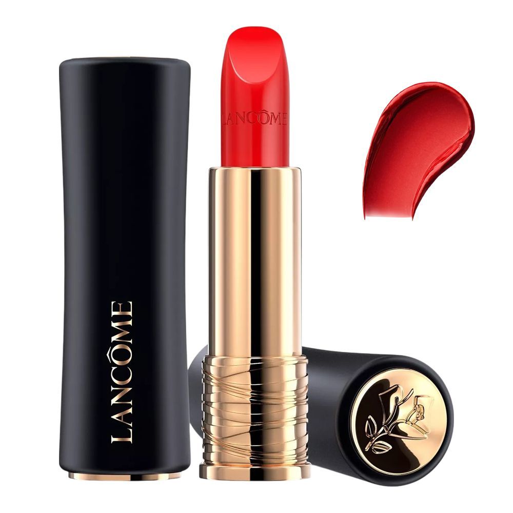 Lancome L'Absolu Rouge Hydrating Cream Lipstick, Smudge-Resistant, 3.4g, 132 Caprice De Rouge - Main Image