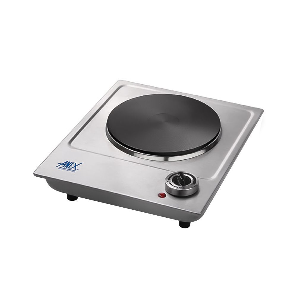 Anex Deluxe Hot Plate, Electric Cooker, 1500W, Silver, AG-3061 - Main Image