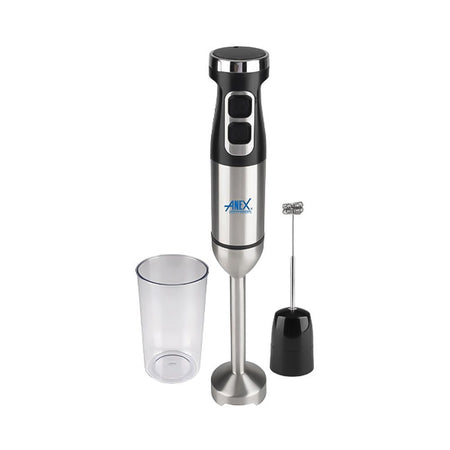 Anex Deluxe Hand Blender with Milk Frother & Beaker, DC1000W, Black, AG-144 - Main Image