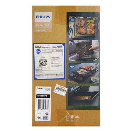 Philips 7000 Series Electric Contact Grill, 2200W, HD6307/70 - Image 6