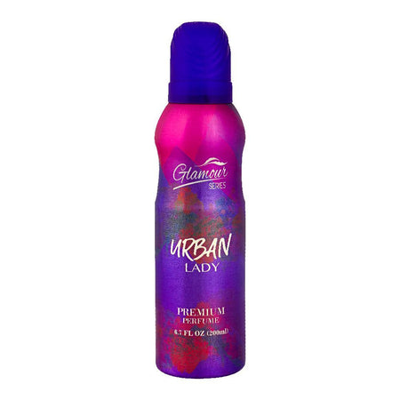 Glamour Series Urban Lady Premium Body Spray, For Women, 200ml - Main Image