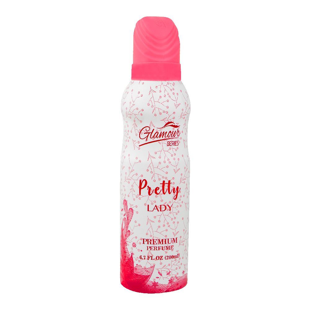 Glamour Series Pretty Lady Premium Body Spray, For Women, 200ml - Main Image