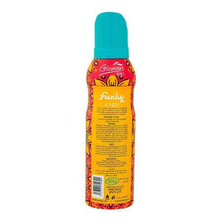 Glamour Series Funky Lady Premium Body Spray, For Women, 200ml - Image 2
