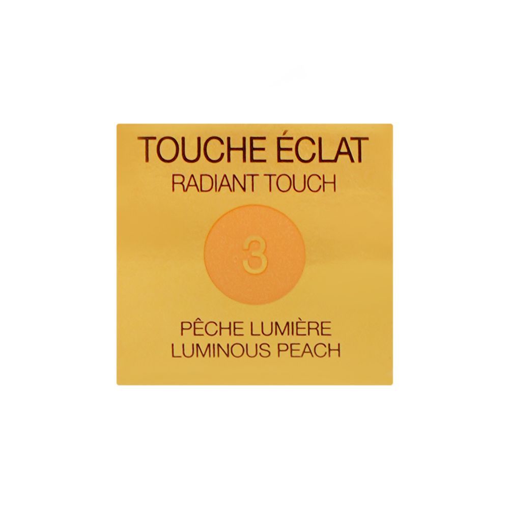 Yves Saint Laurent Touche E'Clat Illuminating Highlighter Pen, 2.5ml, 3 Luminious Peach - Image 6