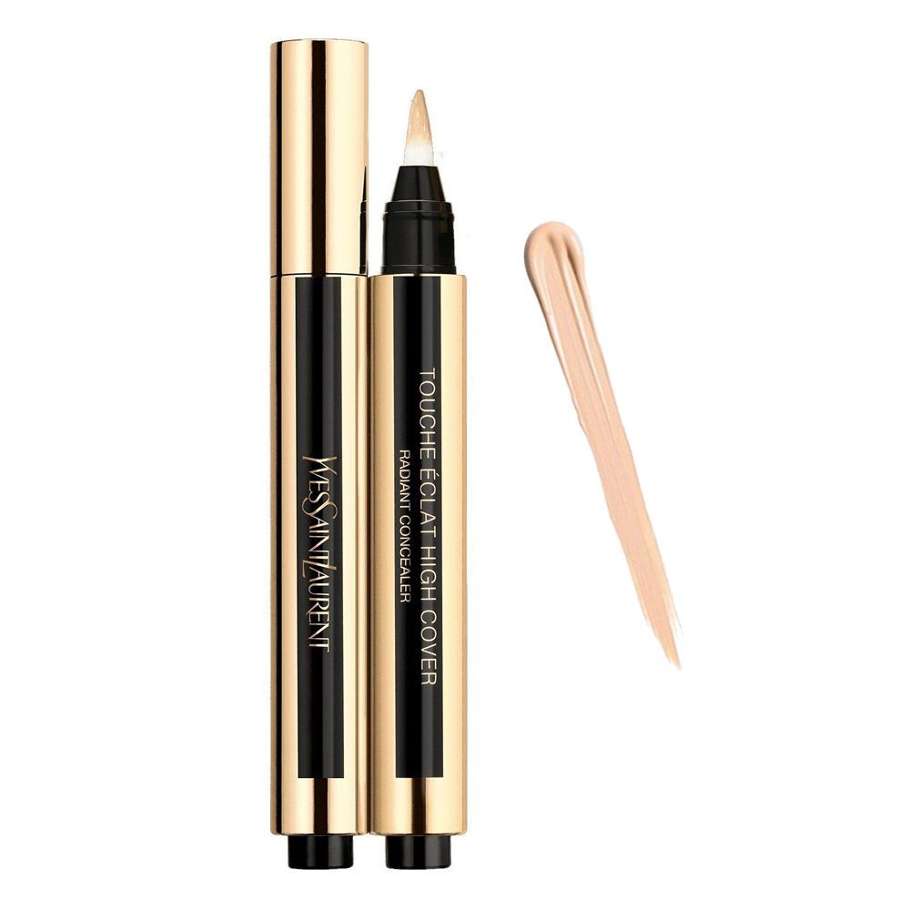 Yves Saint Laurent Touche E'Clat High Cover Radiant Concealer, 2.5ml, 1 Porcelain - Main Image