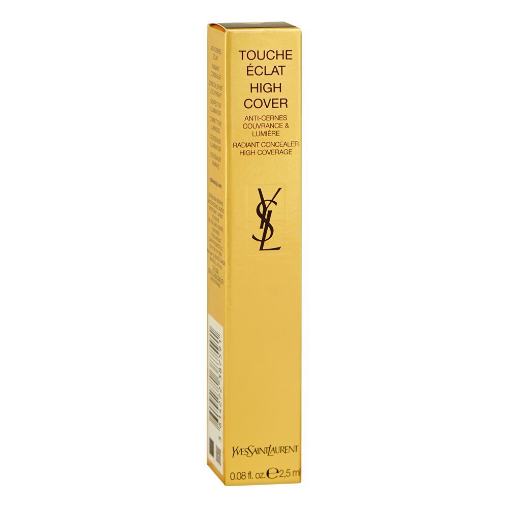 Yves Saint Laurent Touche E'Clat High Cover Radiant Concealer, 2.5ml, 1 Porcelain - Image 2