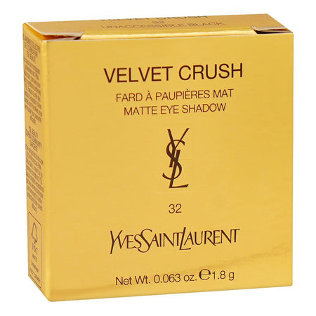 Yves Saint Laurent Velvet Crush Matte Eyeshadow, 1.8g, 32 Unaccessible Black - Image 3