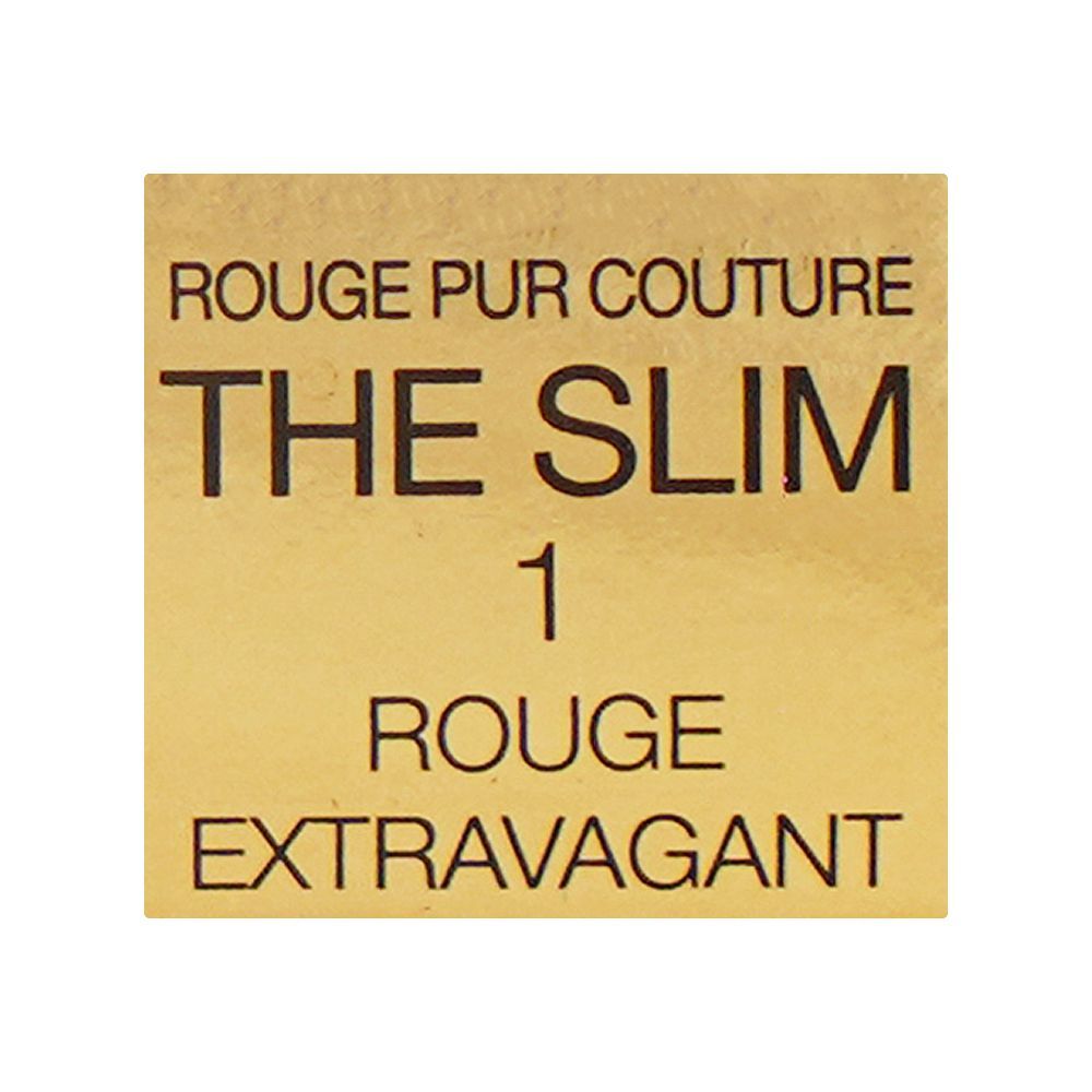 Yves Saint Laurent Rouge Pur Couture The Slim Leather Matte Lipstick, 2.2g, 1 Rouge Extravagant - Image 6