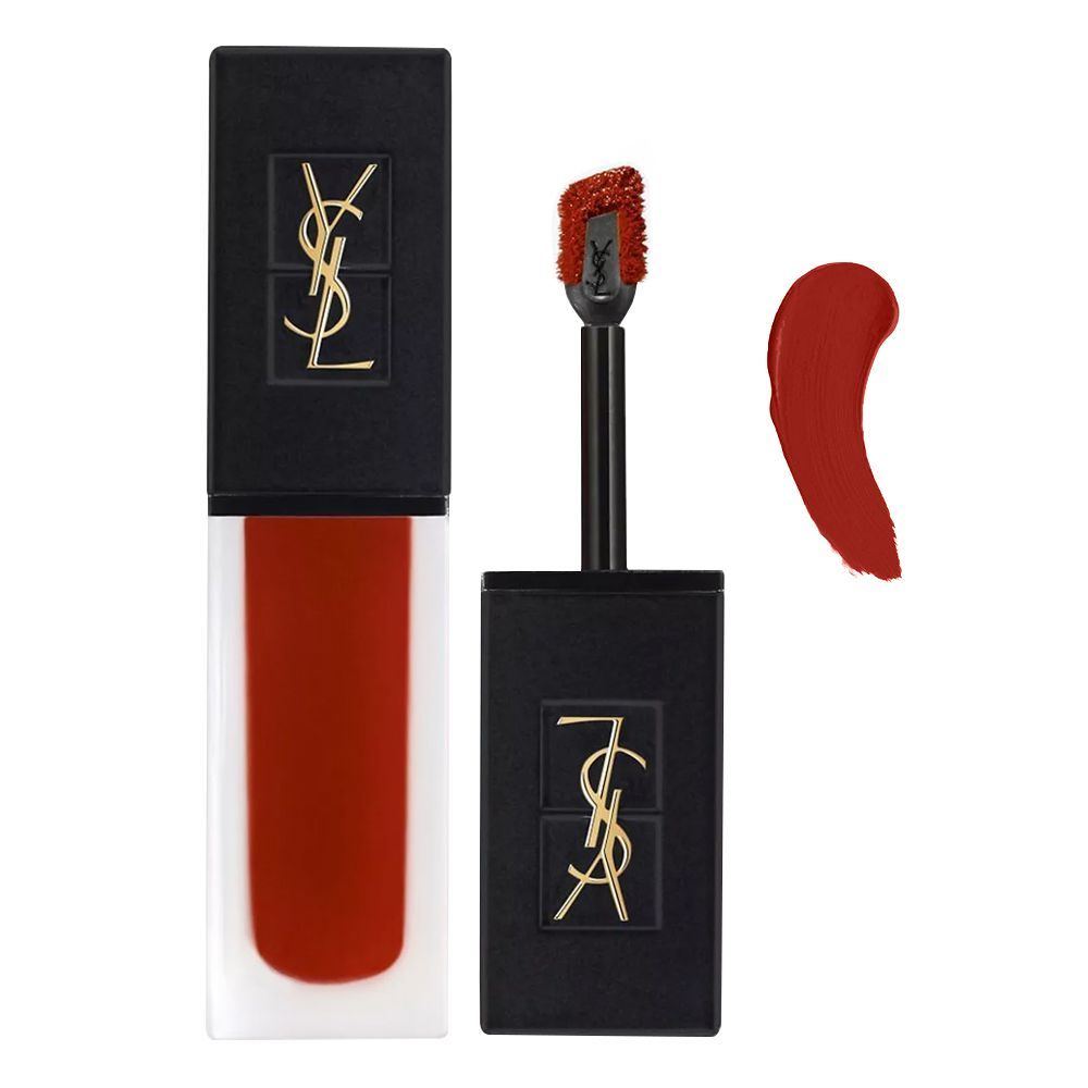 Yves Saint Laurent Tatouage Couture Velvet Cream Matte Liquid Lipstick, 6ml, 211 Chili Incitement - Main Image