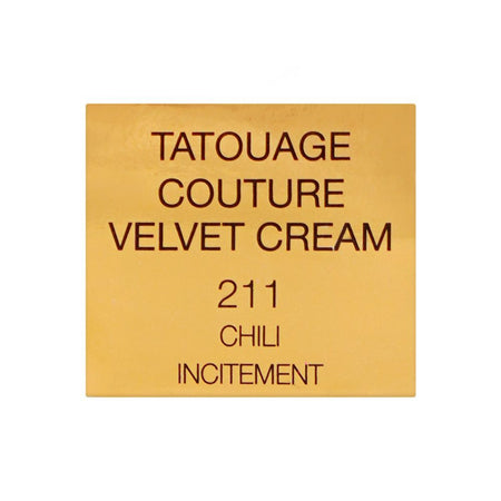 Yves Saint Laurent Tatouage Couture Velvet Cream Matte Liquid Lipstick, 6ml, 211 Chili Incitement - Image 4