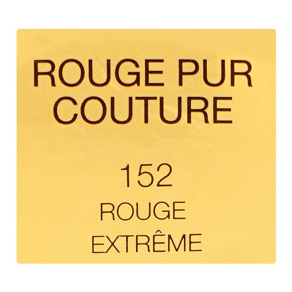 Yves Saint Laurent Rouge Pur Couture Satiny Radiance Lipstick, 3.8g, 152 Rouge Extreme - Image 6