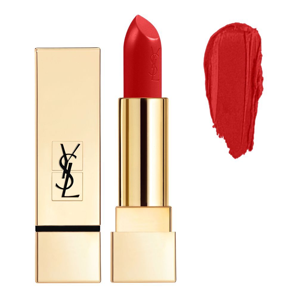Yves Saint Laurent Rouge Pur Couture Satiny Radiance Lipstick, 3.8g, 21 Rouge Paradoxe - Main Image