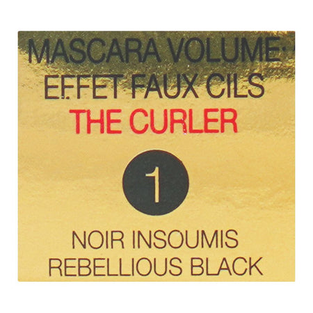 Yves Saint Laurent Faux Cils Clean Volume & Length Curling Mascara, 6.6ml, 1 Rebellious Black - Image 7