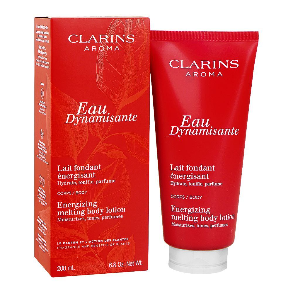 Clarins Aroma Eau Dynamisante Energizing Melting Body Lotion, 200ml - Main Image