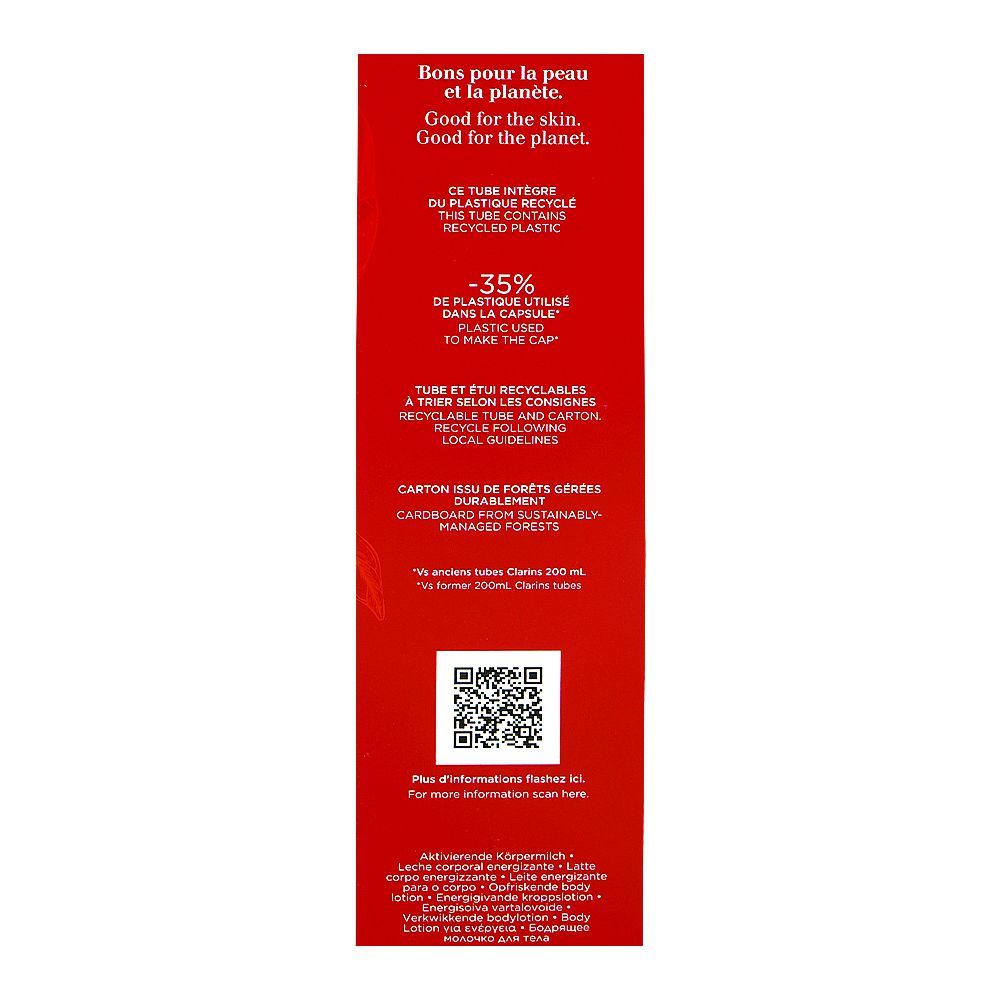 Clarins Aroma Eau Dynamisante Energizing Melting Body Lotion, 200ml - Image 4