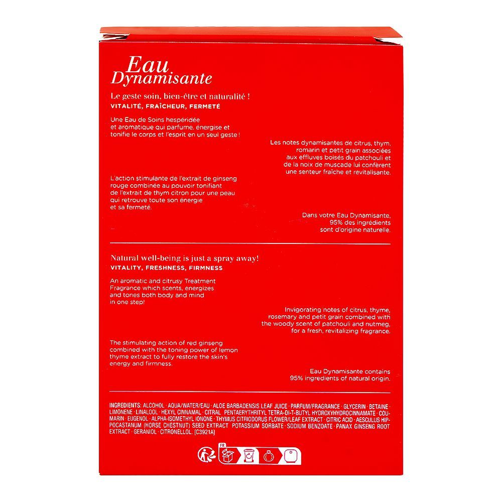 Clarins Aroma Eau Dynamisante Treatment Fragrance Spray/Perfume, 200ml - Image 2