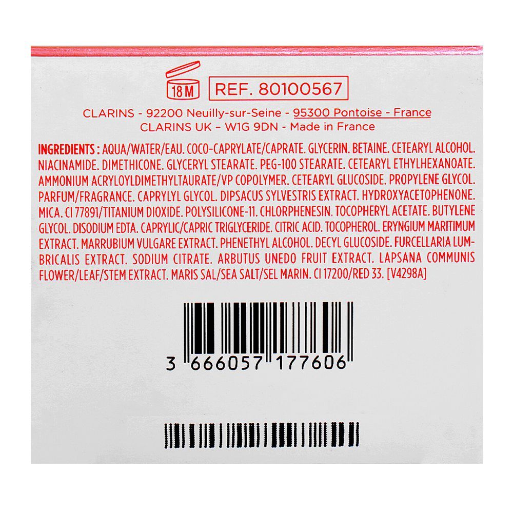 Clarins Paris Multi-Active Face Day Cream with Niacinamide+Sea Holly Extract, For All Skin Types, 50ml - Image 2