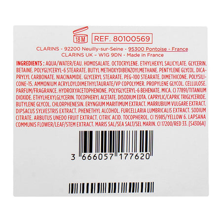 Clarins Paris Multi-Active SPF 15 Face Day Cream with Niacinamide+Sea Holly Extract, For All Skin Types, 50ml - Image 2