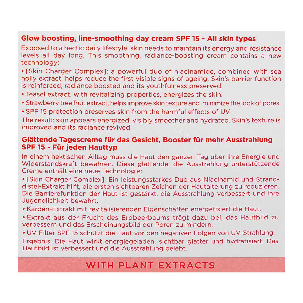 Clarins Paris Multi-Active SPF 15 Face Day Cream with Niacinamide+Sea Holly Extract, For All Skin Types, 50ml - Image 3