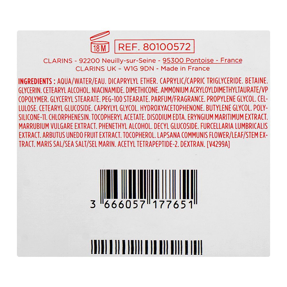 Clarins Paris Multi-Active Face Night Cream with Niacinamide+Sea Holly Extract, For All Skin Types, 50ml - Image 2