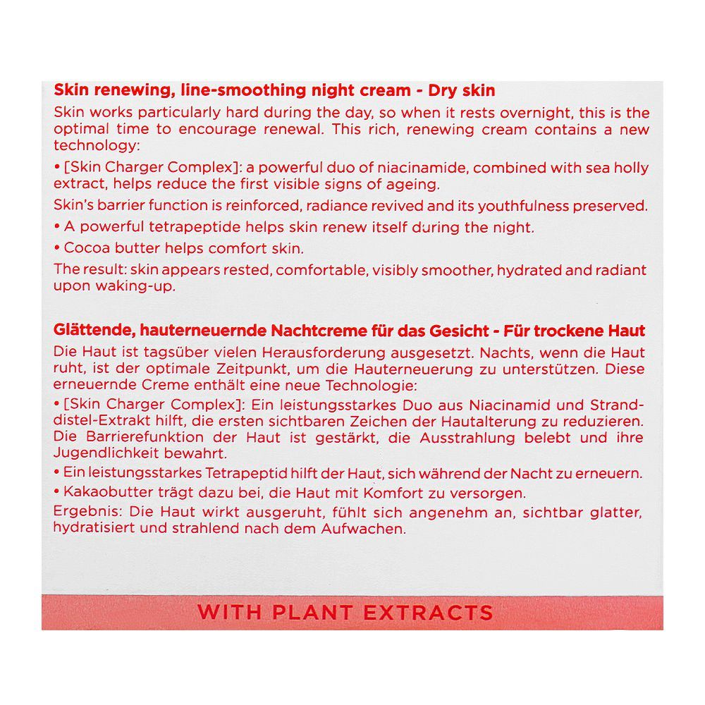 Clarins Paris Multi-Active Face Night Cream with Niacinamide+Sea Holly Extract, For Dry Skin, 50ml - Image 4