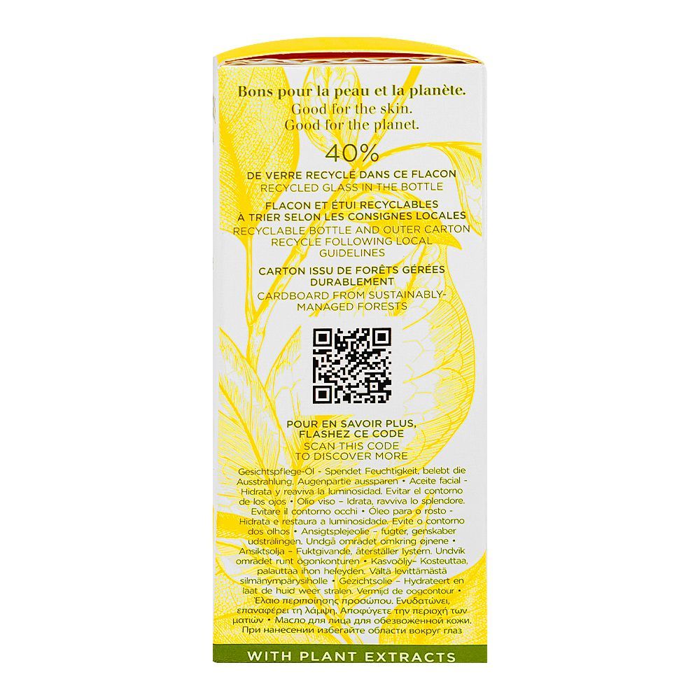 Clarins Aroma Blue Orchid Face Treatment Oil, Restores Radiance, For Dry & Dehydrated Skin, 30ml - Image 4