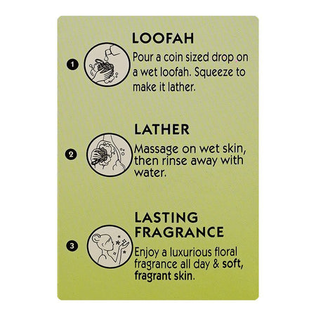 Lux Fresh Aloe Body Wash with Aloe Vera & Freesia Scent, Paraben Free, Free Loofah, 520ml - Image 6