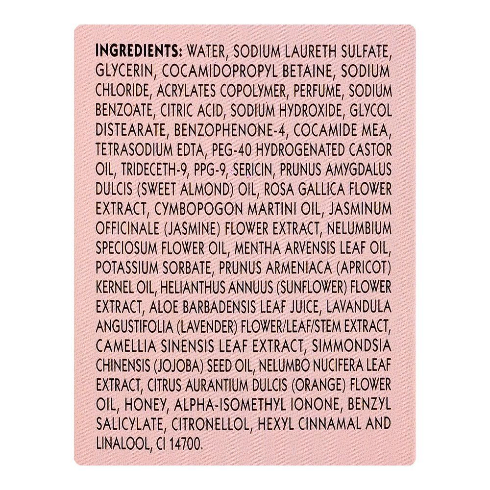 Lux Soft Rose Body Wash with French Rose & Almond Oil, Paraben Free, Free Loofah, 520ml - Image 5