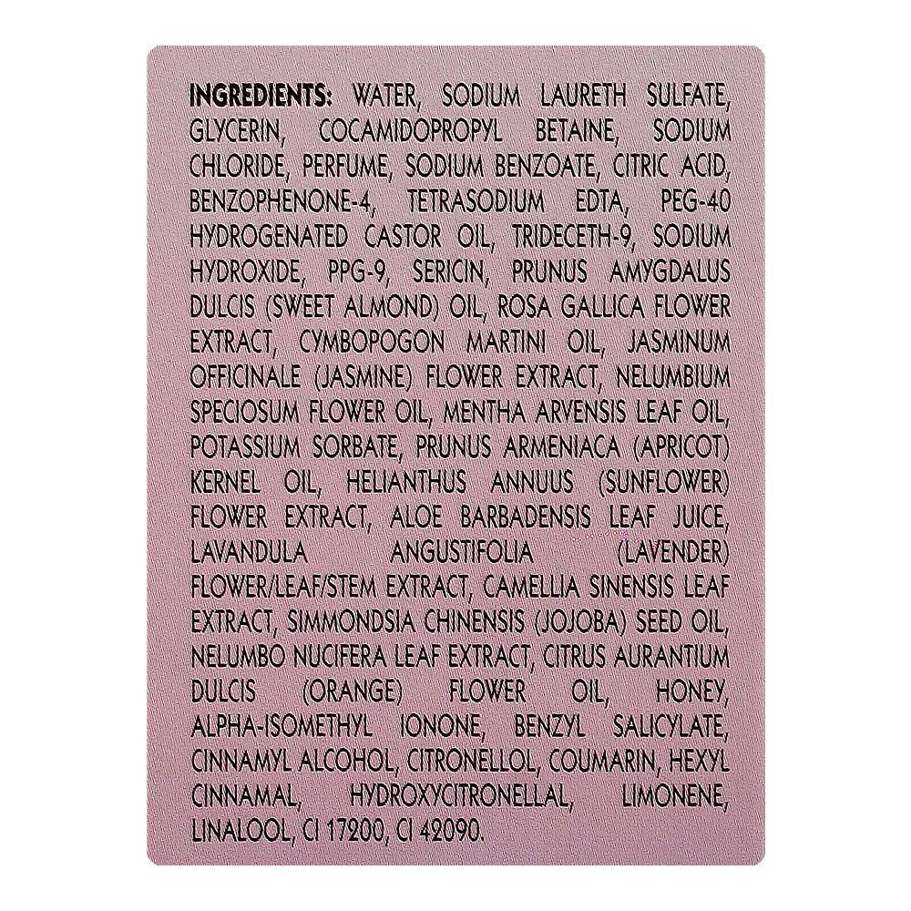 Lux Magical Orchid Body Wash with Black Orchid & Juniper Scent, Paraben Free, Free Loofah, 250ml - Image 5