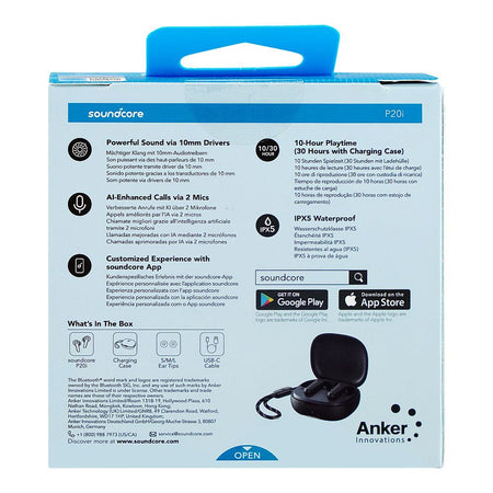 Anker Soundcore P20i True Wireless Earbuds, 30H Playtime, Black & Gray, A39490F2 - Image 3