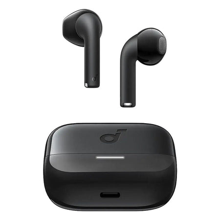 Anker Soundcore K20i Semi-In-Ear Wireless Earbuds, 36H Playtime, Black, A3994H11 - Main Image