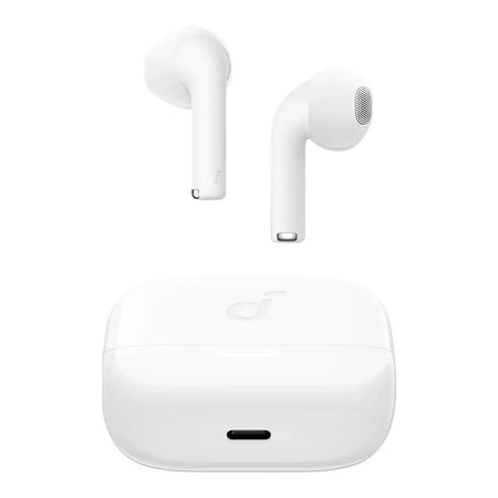 Anker Soundcore K20i Semi-In-Ear Wireless Earbuds, 36H Playtime, White, A3994H21 - Main Image