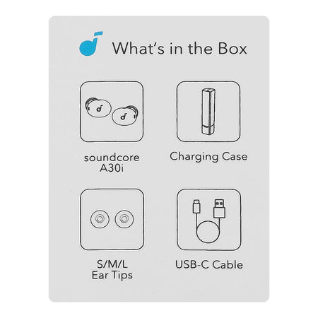 Anker Soundcore A30i Smart Noise Cancelling Tiny Wireless Earbuds, 24H Playtime, Black, A3958H11 - Image 6