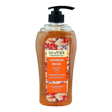 Duvera Arabian Musk World SPA Shower Scrub, Glycerine, Vitamin E, 725ml - Main Image