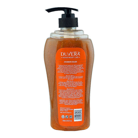 Duvera Arabian Musk World SPA Shower Scrub, Glycerine, Vitamin E, 725ml - Image 2