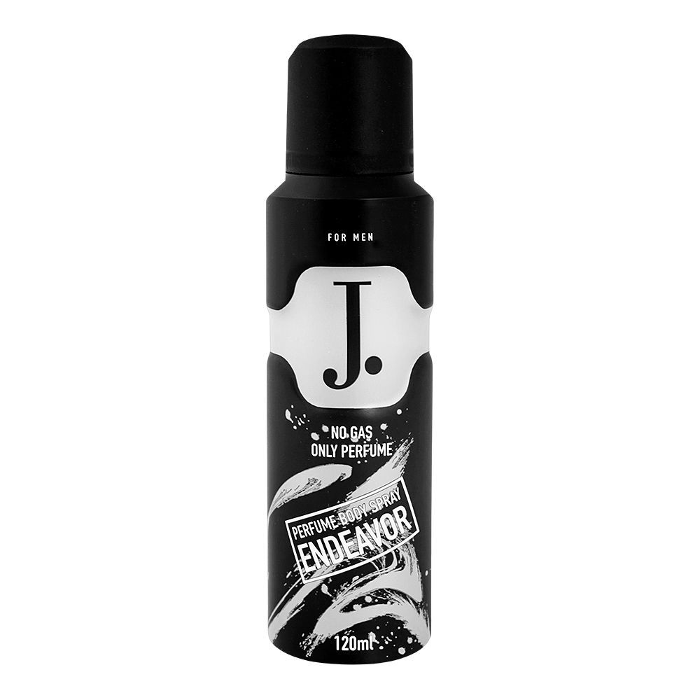 J. Endeavor No Gas Perfume Body Spray, For Men, 120ml - Main Image