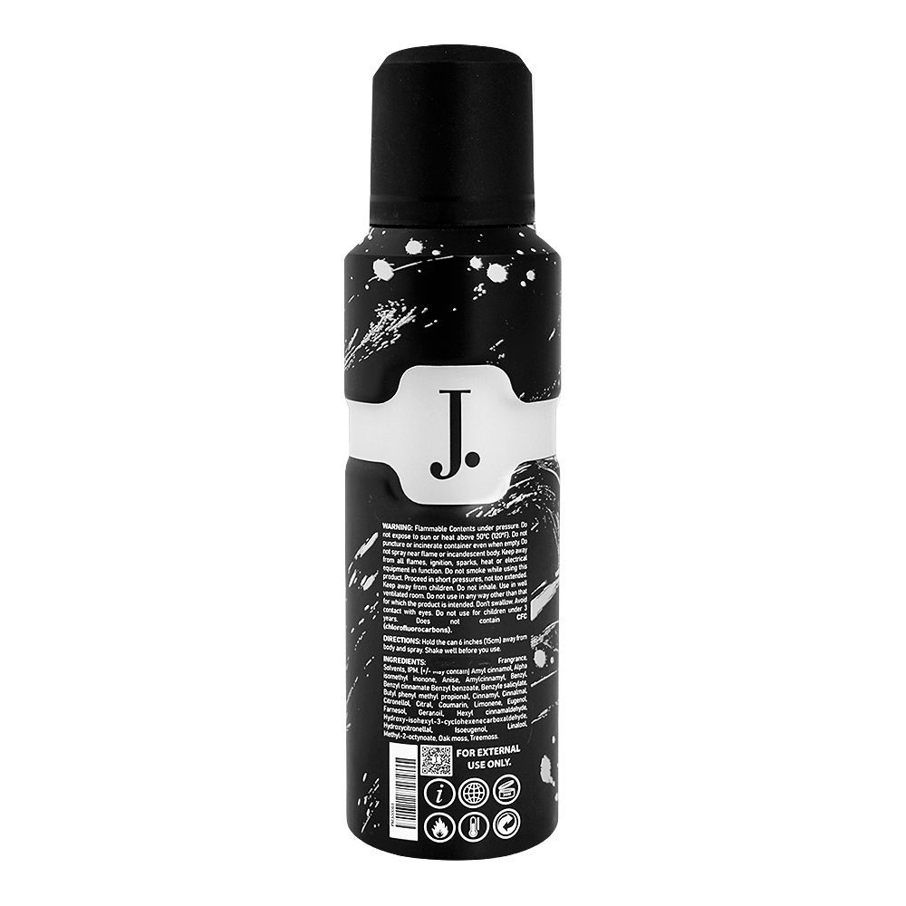 J. Endeavor No Gas Perfume Body Spray, For Men, 120ml - Image 2