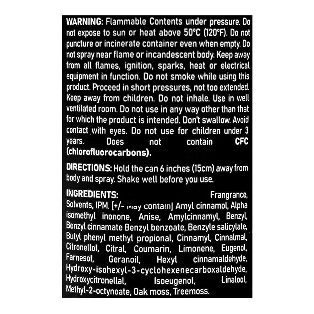 J. Endeavor No Gas Perfume Body Spray, For Men, 120ml - Image 3