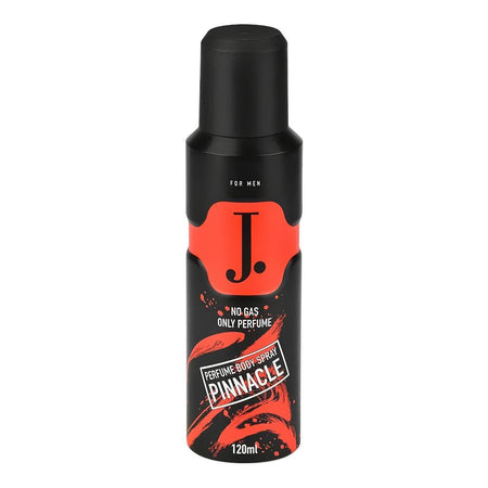 J. Pinnacle No Gas Perfume Body Spray, For Men, 120ml - Main Image