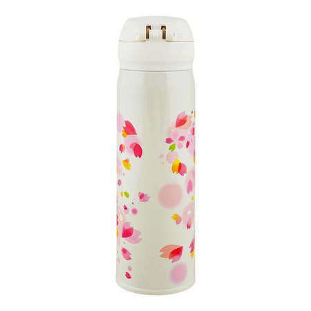 Starbucks Sakura Thermos Water Bottle, 500ml, Pink Cherry Blossom, B-2 - Image 3