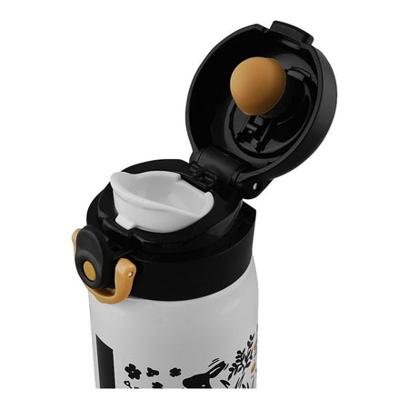 Starbucks kate Spade Rabbit Stainless Steel Thermos Water Bottle, 500ml, White & Black, G-7 - Image 5