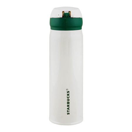 Starbucks Stainless Steel Thermos Water Bottle, 500ml, Green & Cream, I-9 - Image 3
