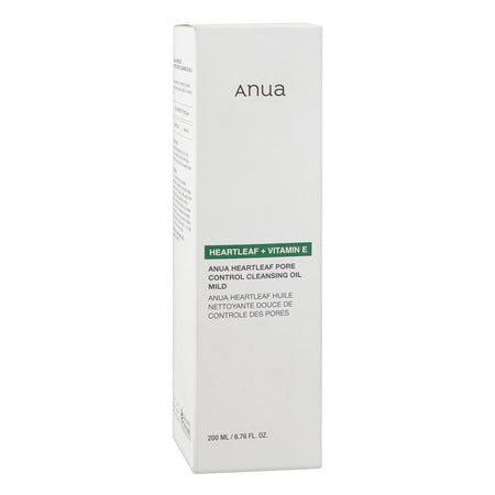 Anua Heartleaf Pore Control Cleansing Oil Face Cleanser, Blackhead & Makeup Remover, 200ml - Image 2
