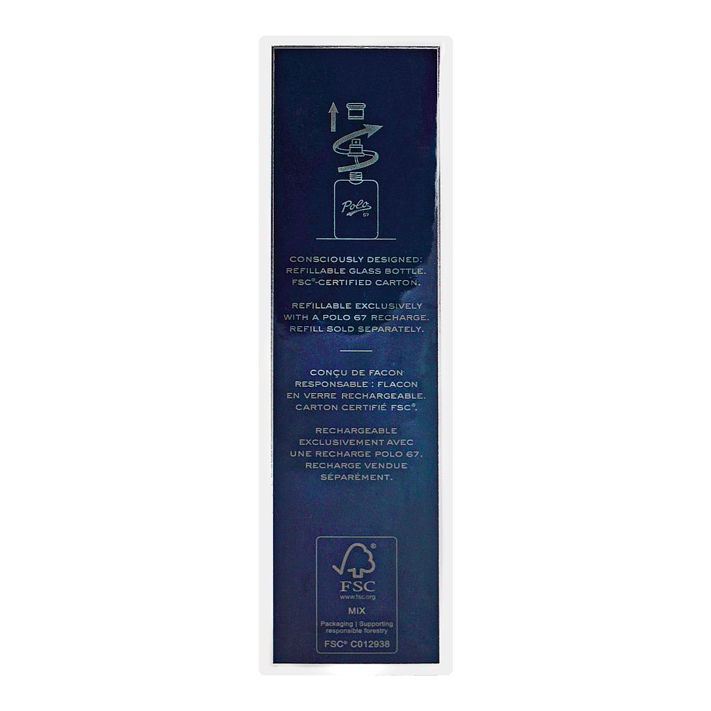 Ralph Lauren Polo EST 67 Perfume, Eau de Toilette, For Men, 125ml - Image 5